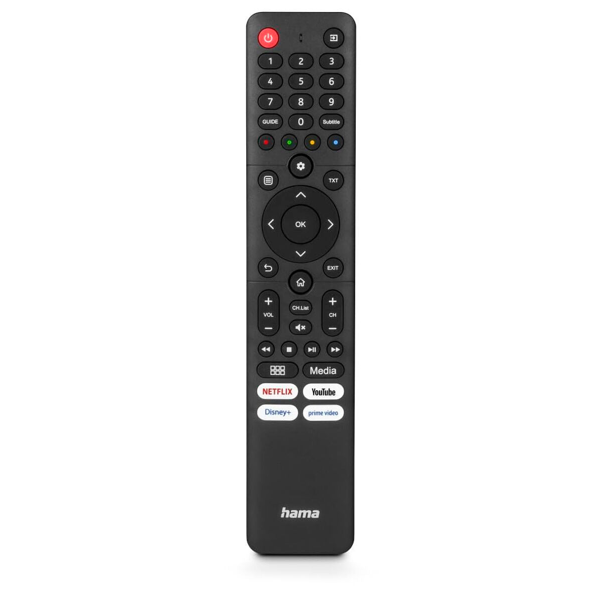 Universal Remote Control Hama 00221067 Black