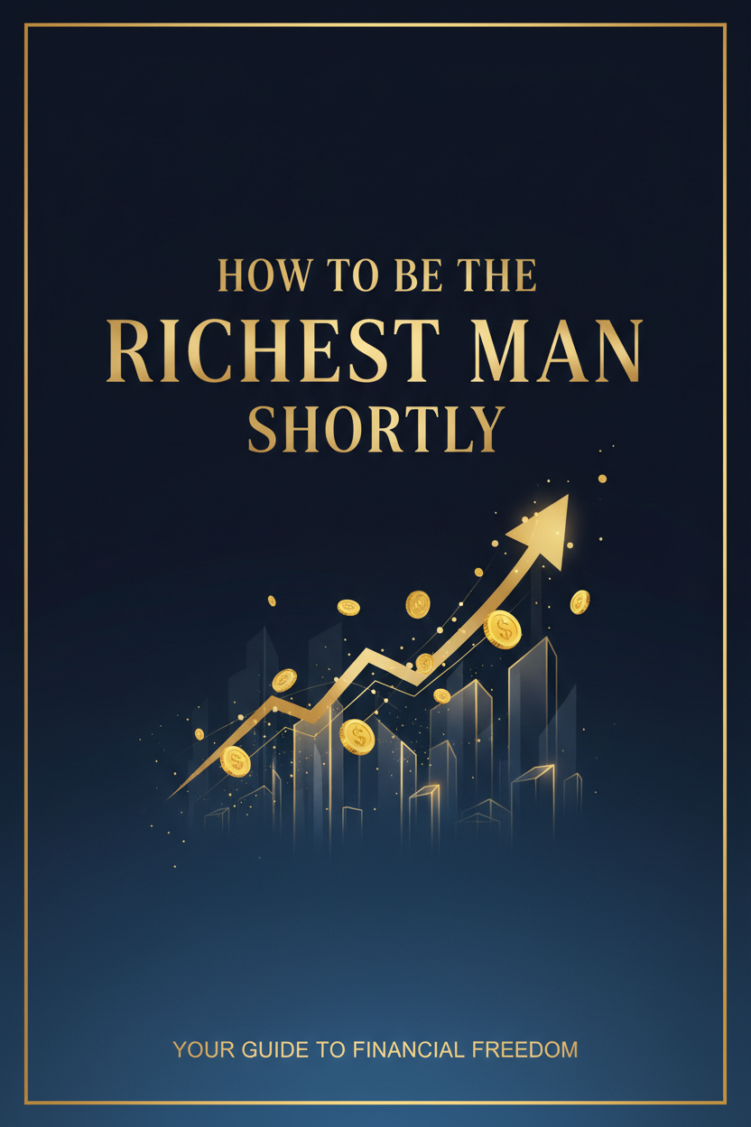 Ebook cover for How to Be the Richest Man Shortly
