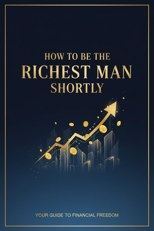 Ebook cover for How to Be the Richest Man Shortly